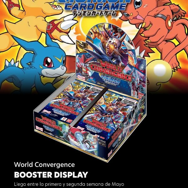 DIGIMON : WORLD CONVERGENCE - BOOSTER DISPLAY