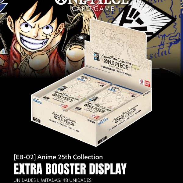 ONE PIECE : EB 02 - EXTRA BOOSTER DISPLAY